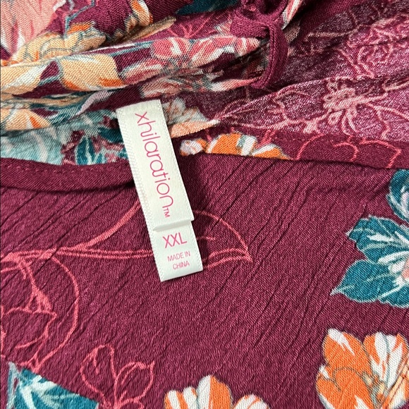 Xhilaration Floral Print Romper - Picture 6 of 10